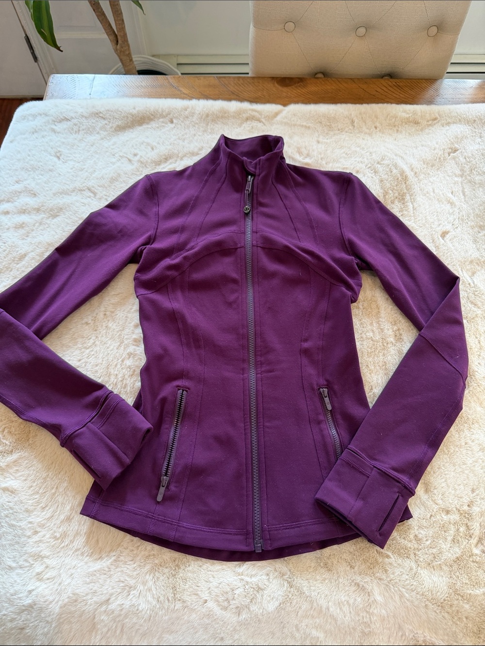 lululemon athletica Plum Full-Zip Jacket